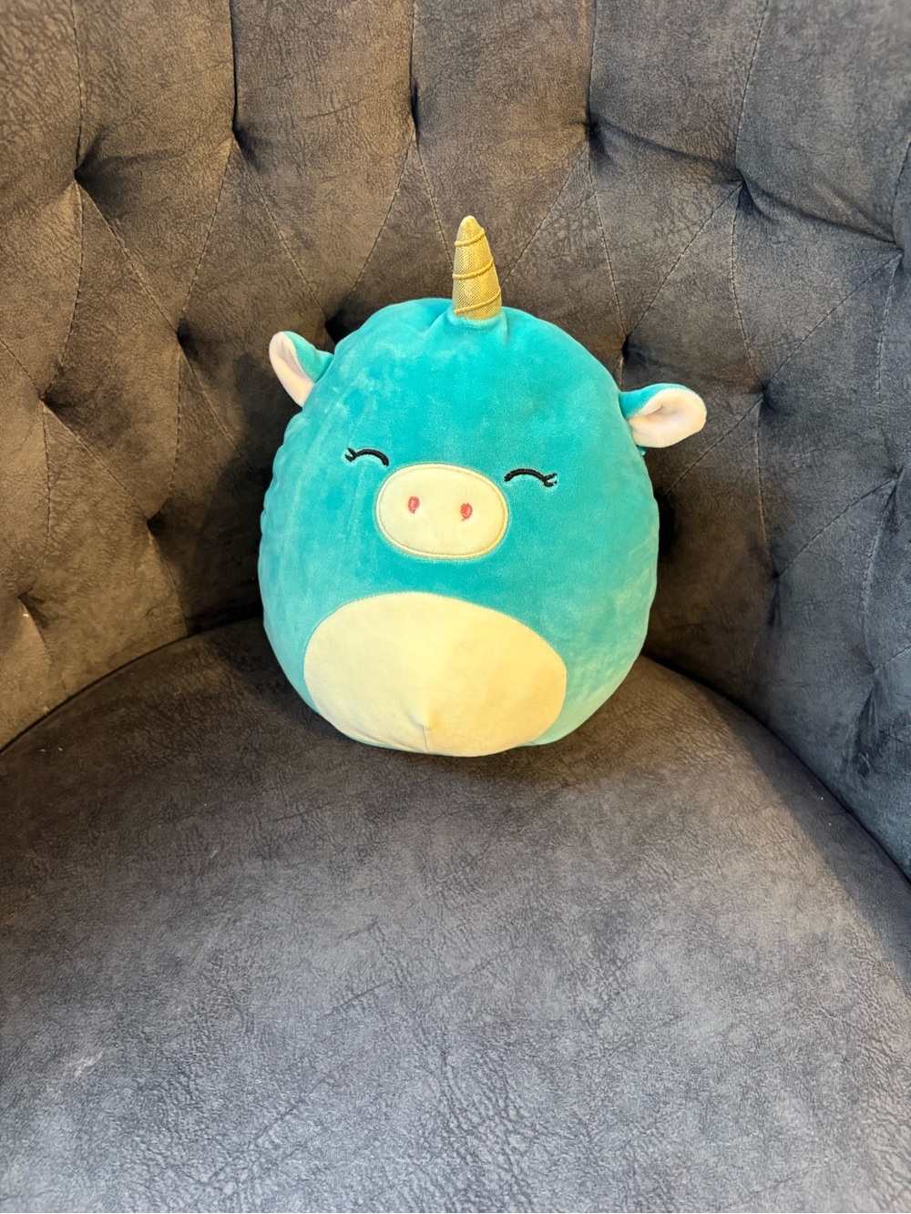 Ella the Teal Unicorn Squishmallow “8